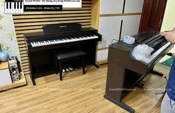 Vận chuyển lắp đặt chiếc đàn Piano điện Mới Bowman cho khách hàng