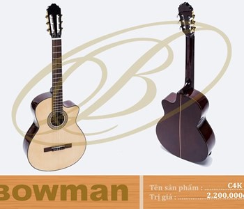 Đàn guitar - BOWMAN Classic C4K
