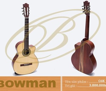 Đàn guitar - BOWMAN Classic C6K
