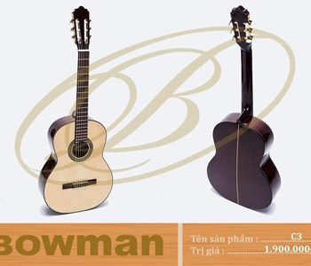 Đàn guitar - BOWMAN Classic C3