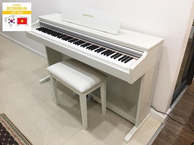 Đàn Piano điện mới BOWMAN CX200 - Màu Trắng - Bảo hành 2 năm 