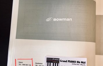 [ Rất vinh dự được làm đại diện của thương hiệu đàn Piano điện BOWMAN tại Việt Nam ]