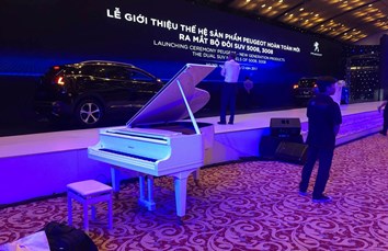 Ngày 05/12/2017: GrandPIANO Vinh dự được trưng bày đàn tại chương trình giới thiệu sản phẩm PEUGEOT