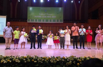 Ngày 27/08/2017: GrandPIANO đồng tài trợ chương trình Festival Piano Dương Cầm Nhỏ 2017