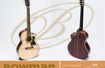 Đàn guitar - BOWMAN Acoustic A4K