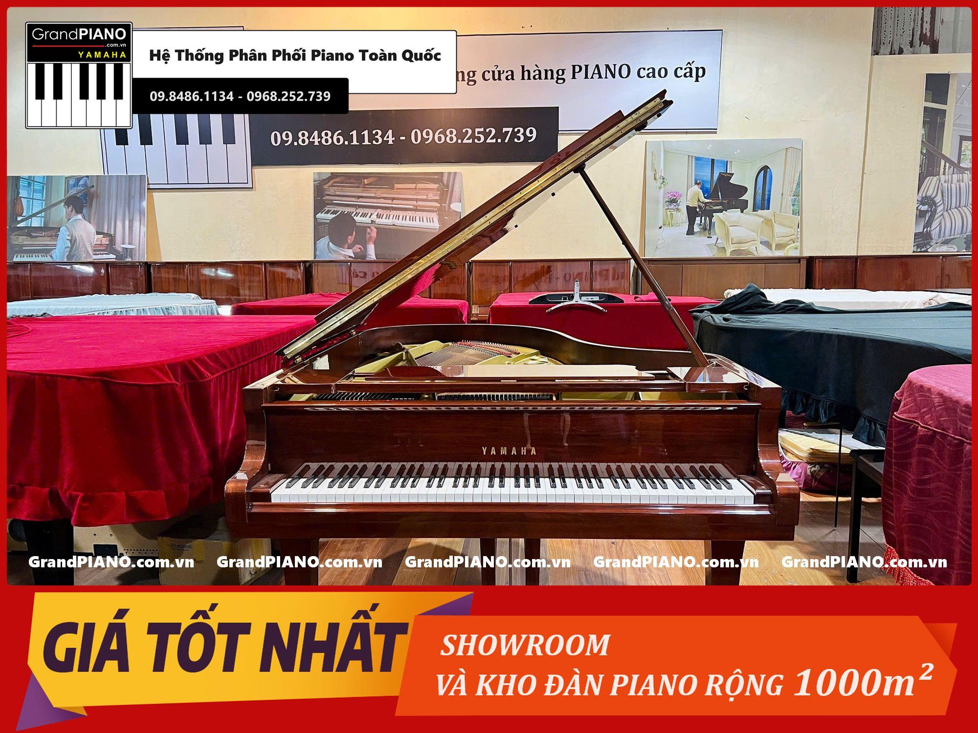 Đàn Piano cơ YAMAHA C5A 4500193 - MÀU GỖ BÓNG