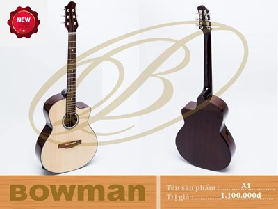  Đàn Guitar Bowman Acoustic A1 (2024)