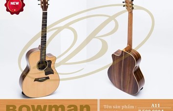 Đàn Guitar Bowman Acoustic A11 (2024)