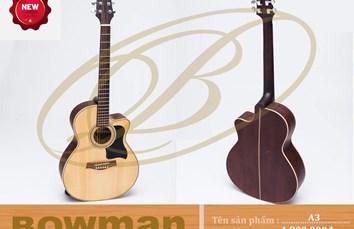 Đàn Guitar Bowman Acoustic A3 (2024)