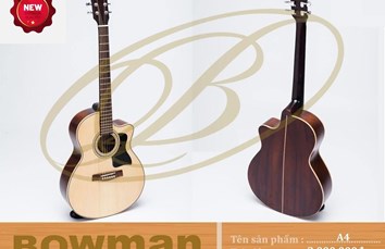 Đàn Guitar Bowman Acoustic A4 (2024)