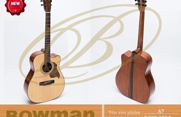 Đàn Guitar Bowman Acoustic A7 (2024)