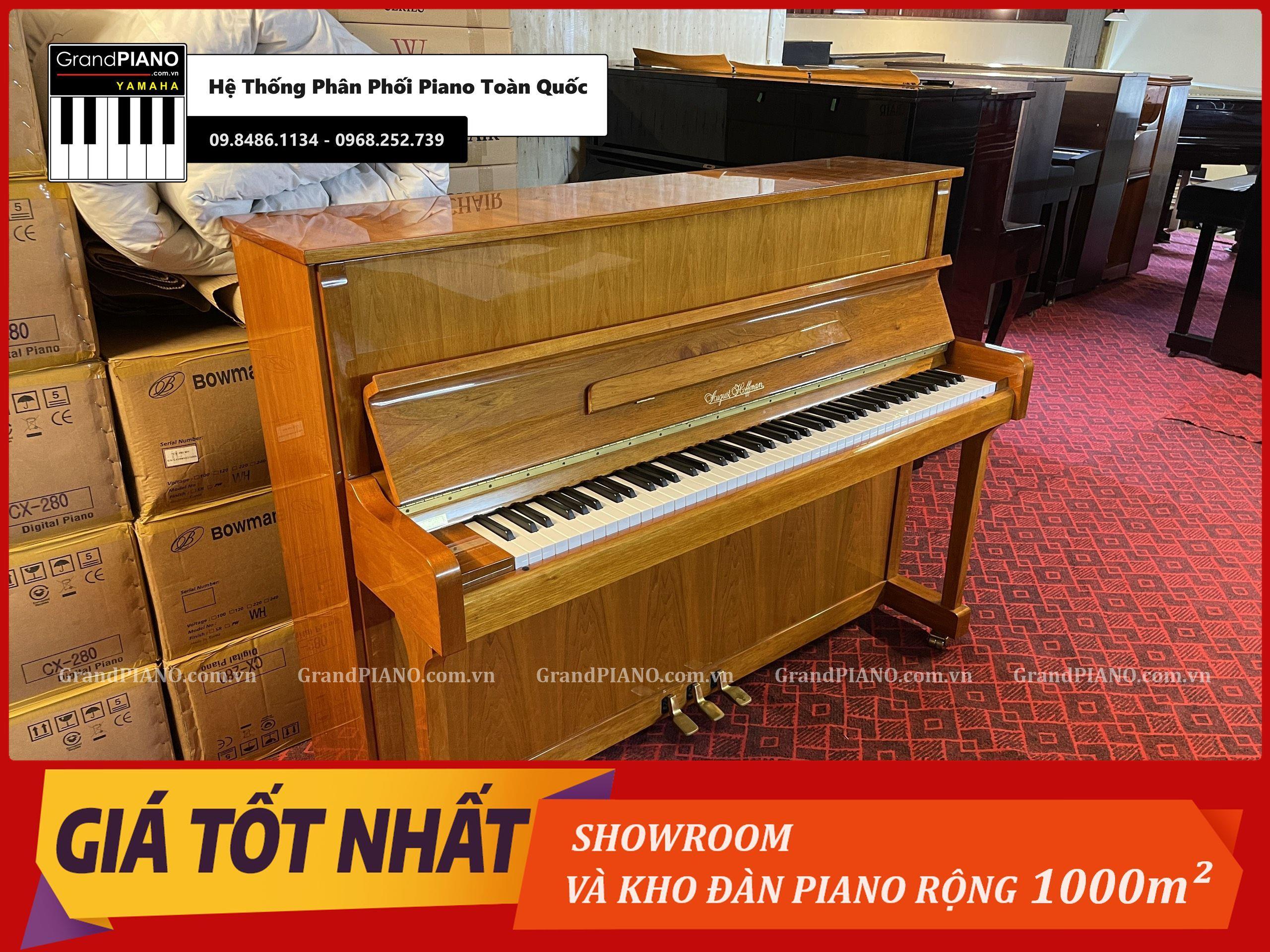 Đàn Piano cơ AUGUSTHOFFMAN 114WH [ CẬP NHẬT ]