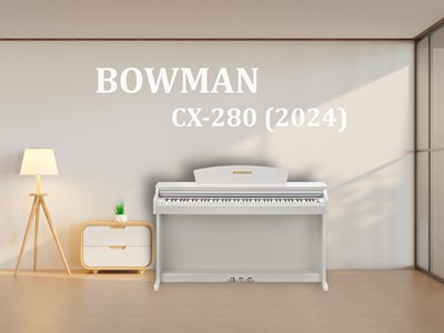 Đàn Piano Điện Mới BOWMAN CX-280 WH (Model 2024)