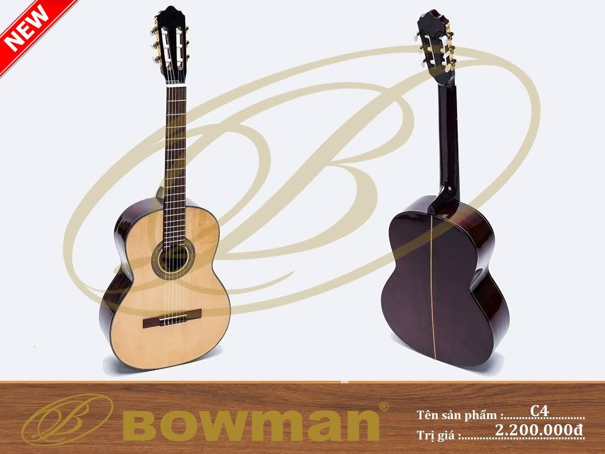 Đàn guitar Bowman Classic C4 (2023)