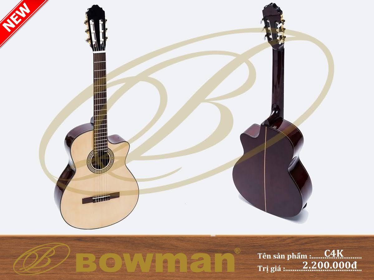 Đàn guitar Bowman Classic C4K (2023)