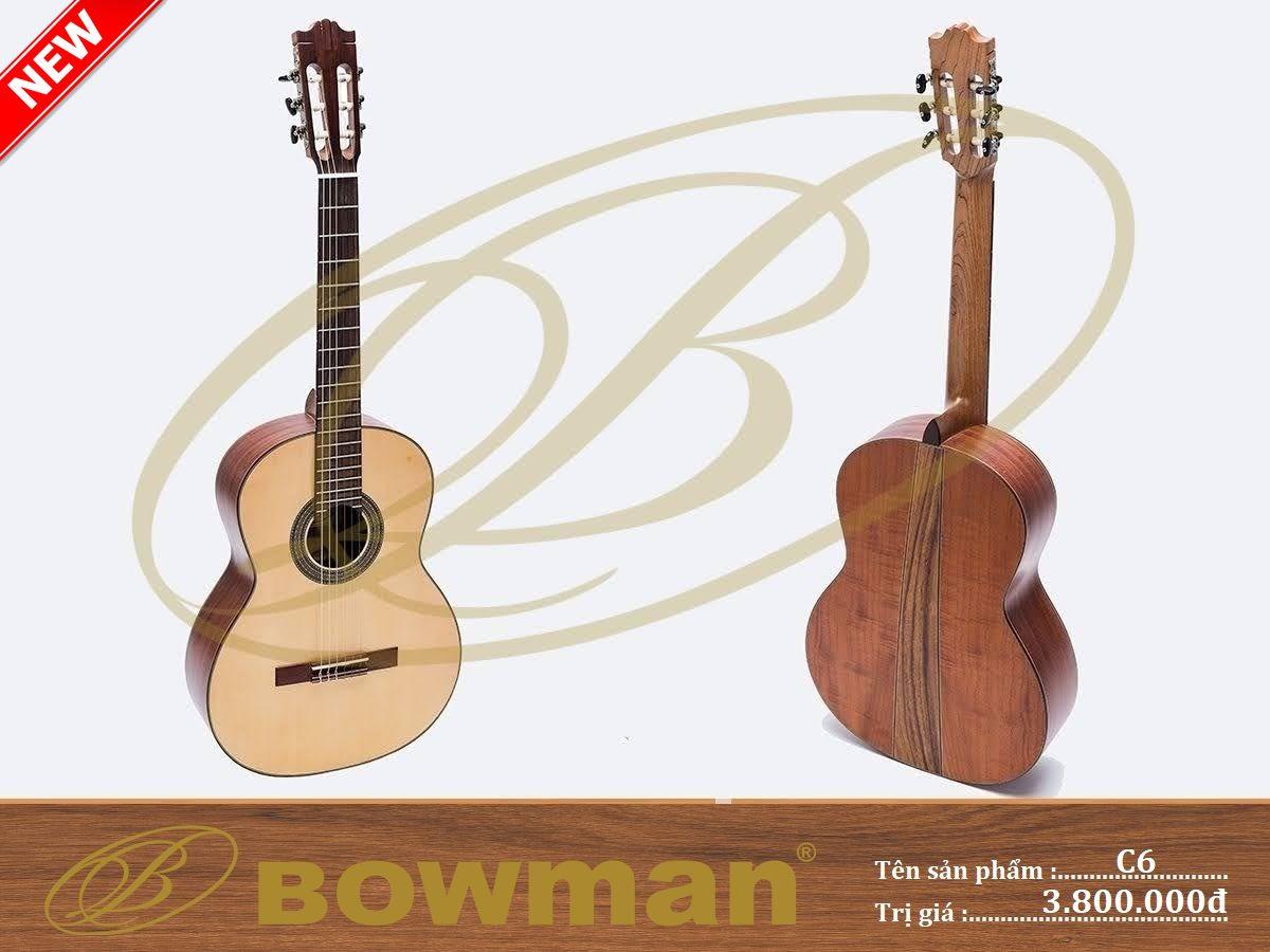 Đàn guitar Bowman Classic C6 (2023)