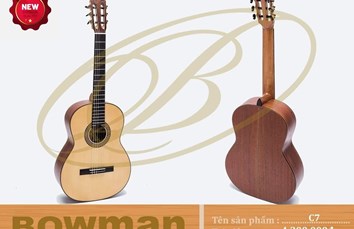 Đàn Guitar Bowman Classic C7 (2024)