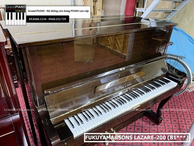Đàn Piano cơ FUKUYAMA&SONS LAZARE200 (81***)