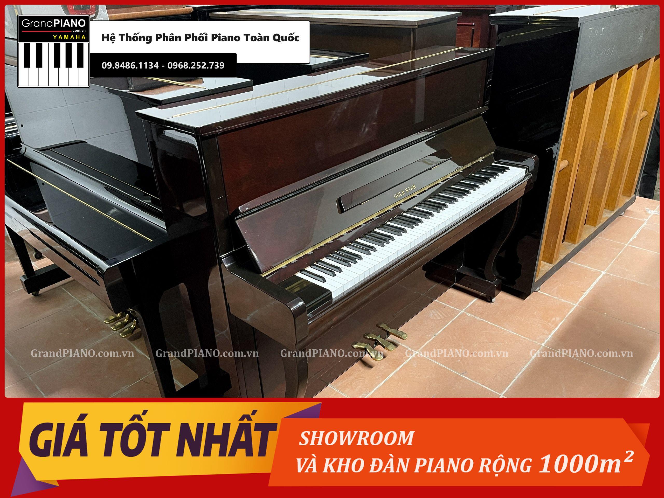 Đàn Piano cơ GOLDSTAR 120G [ CẬP NHẬT ]