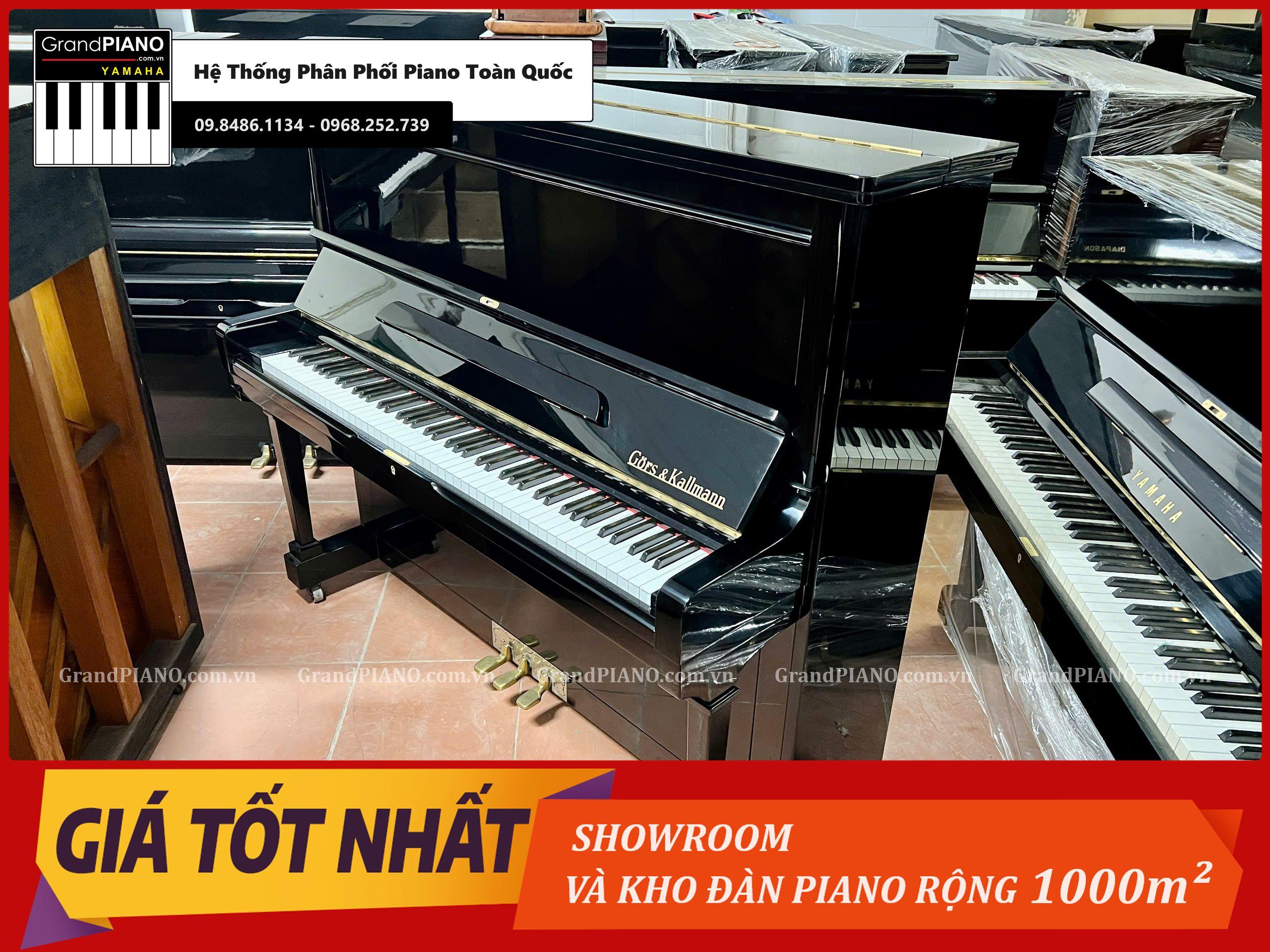 Đàn Piano cơ GORS&KALLMANN GK4000B [ CẬP NHẬT ]