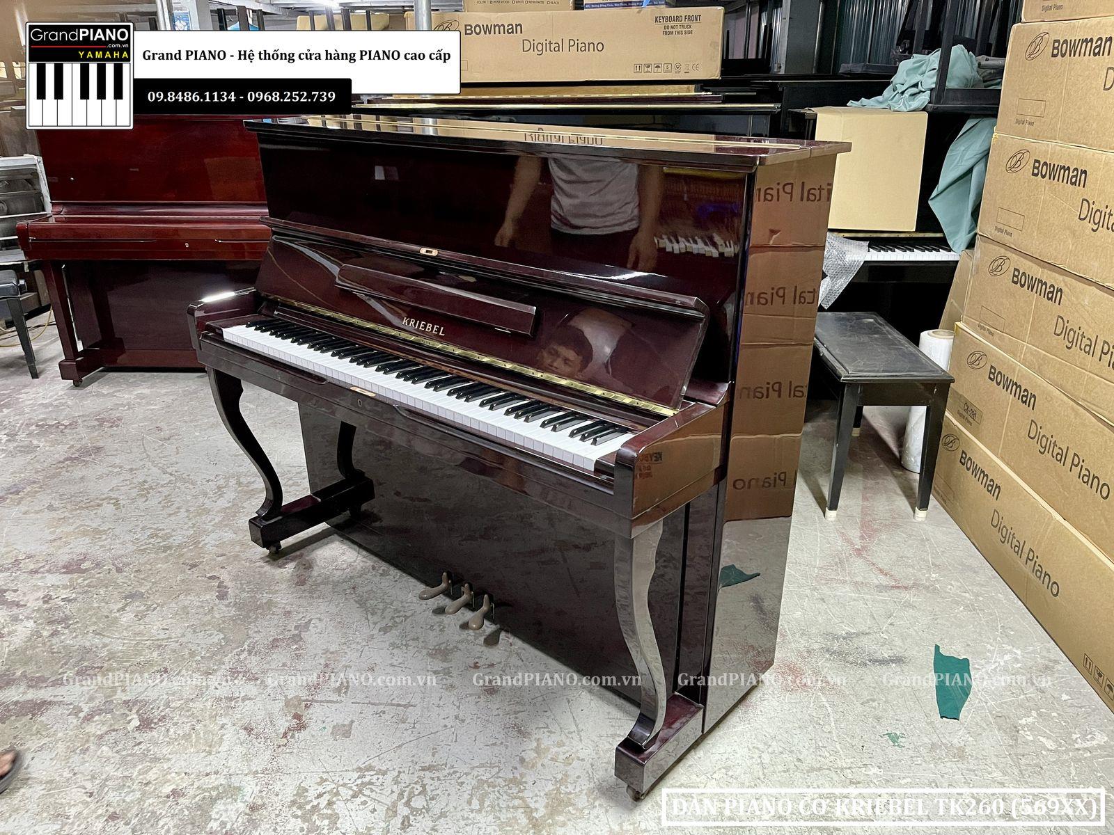 Đàn Piano cơ KRIEBEL TK260 (569xx)