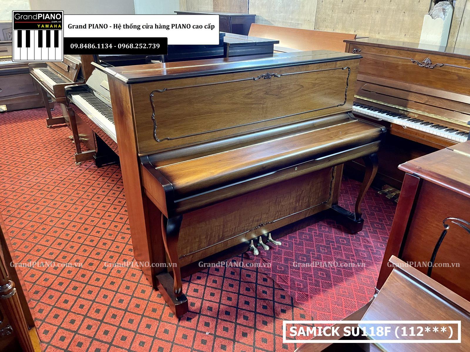 Đàn Piano cơ SAMICK SU118F (112***)