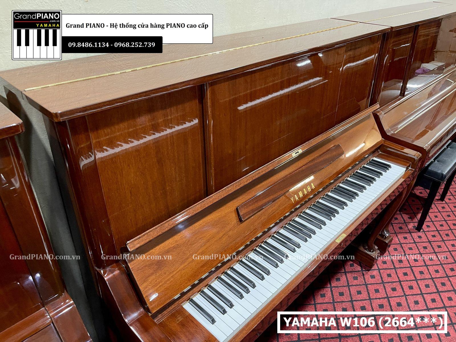 Đàn Piano cơ YAMAHA W106 (2664***)