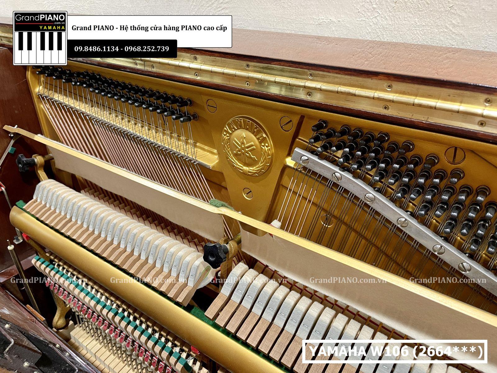 Đàn Piano cơ YAMAHA W106 (2664***)
