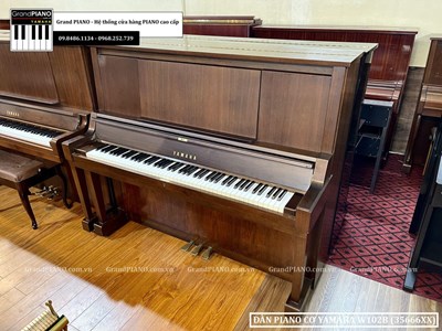 Đàn Piano cơ YAMAHA W102B (35666xx)